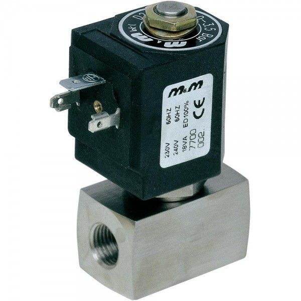 Industrial Solenoid Valves High Pressure Stainless Steel Up To 200bar ...